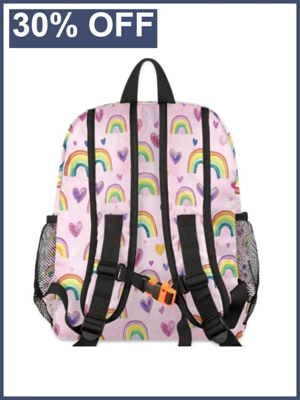 Durable Polyester Backpack for School Travel Hiking Kids